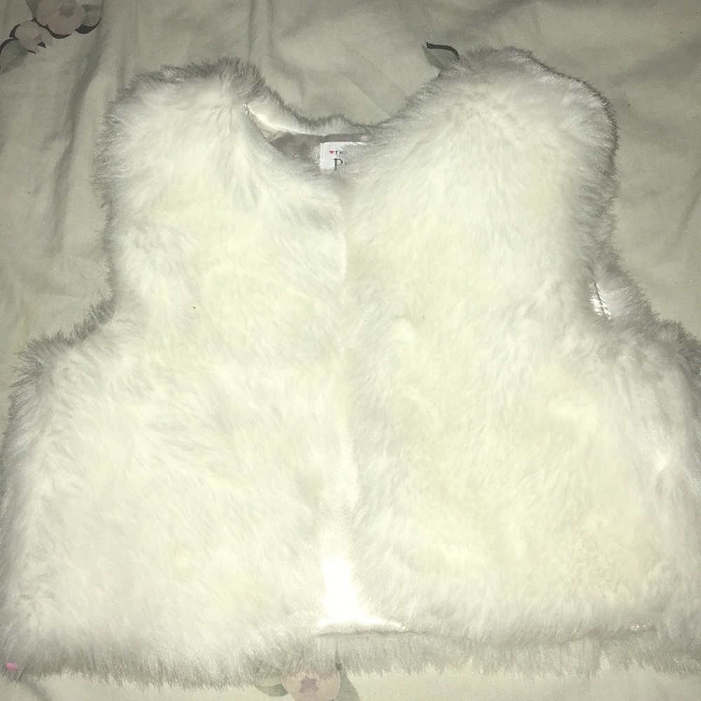 Toddler fur vest
